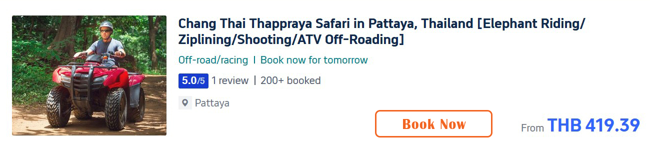 Changthai Thappraya Safari & Adventure Park