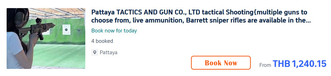 Tactics & Gun Shooting Range