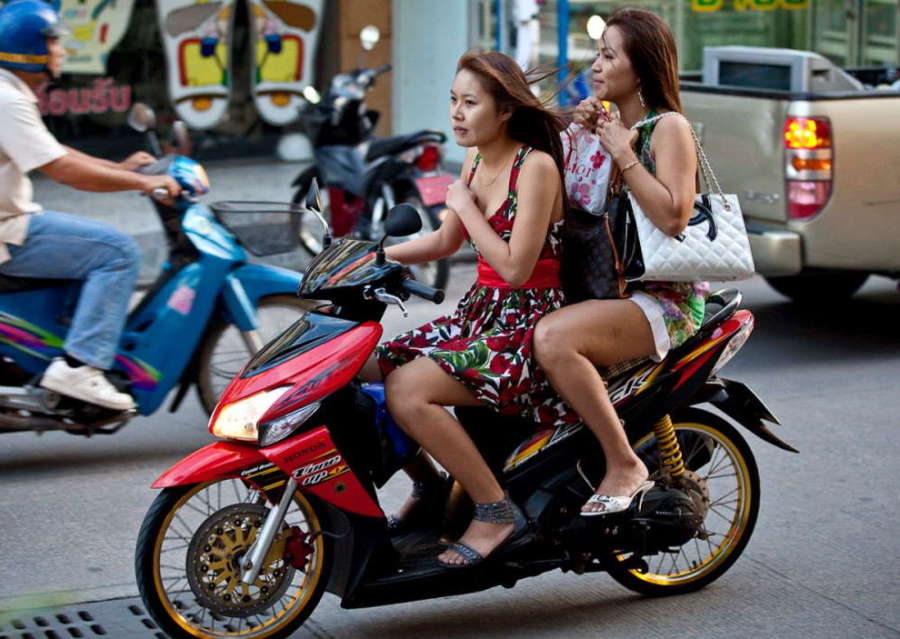 Motorbike Riding in Thailand