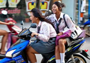 Motorbike Riding in Thailand